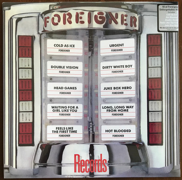 Foreigner : Records (LP, Comp, RE, RM)