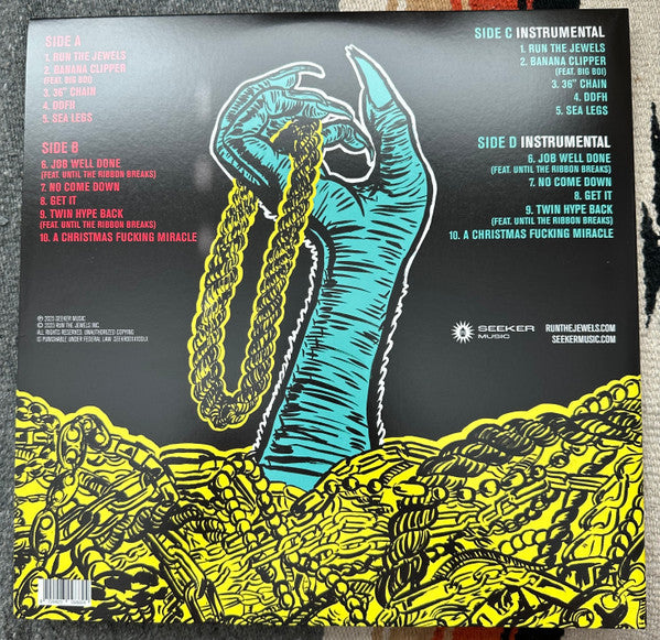 Run The Jewels : Run The Jewels (LP, Album, Blu + LP, Yel + Dlx, Ltd)