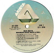Bus Boys* : Minimum Wage Rock & Roll (LP, Album, San)