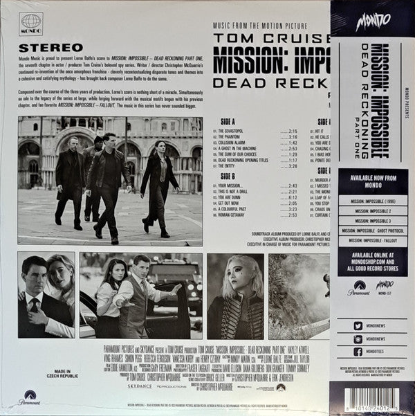 Lorne Balfe : Mission: Impossible - Dead Reckoning Part One (Music From The Motion Picture) (2xLP, Album, Yel)