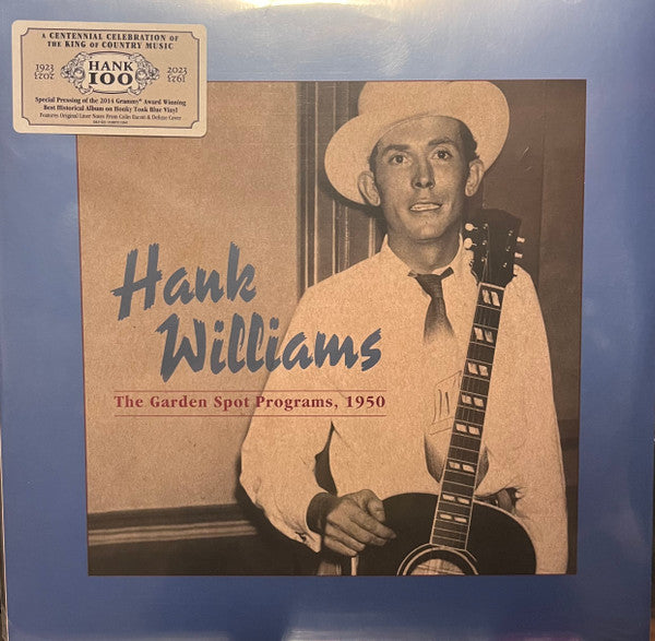 Hank Williams : The Garden Spot Programs, 1950 (Centennial Edition) (LP, Ltd, Blu)