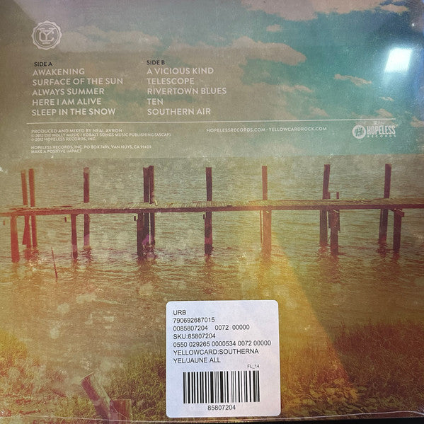 Yellowcard : Southern Air (LP, Album, Ltd, RE, Yel)