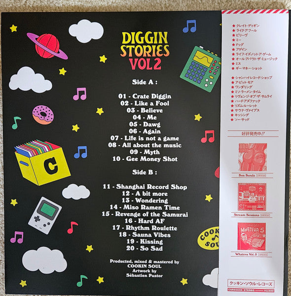 Cookin' Soul : Diggin Stories Vol 2 (LP, Album, Ltd, Bla)