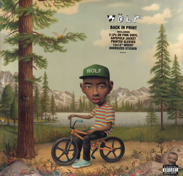 Tyler, The Creator : Wolf (2xLP, Album, RP, Pin)