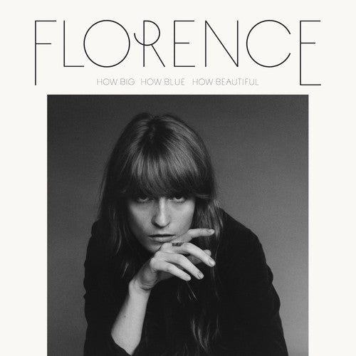 the album cover for Florence + The Machine  - How Big, How Blue, How Beautiful [Vinyl]