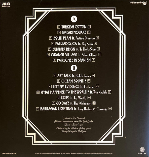 Larry June And  The Alchemist* : The Great Escape  (LP, Album, Gat)