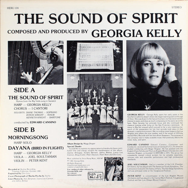 Georgia Kelly : The Sound Of Spirit (LP, Album)