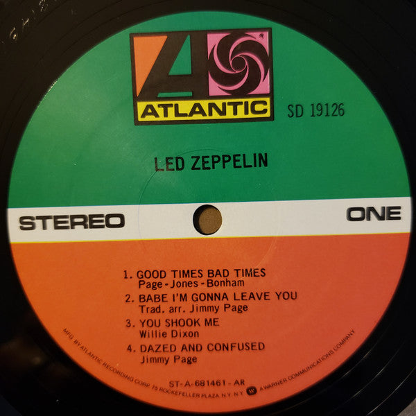 Led Zeppelin : Led Zeppelin (LP, Album, RE, AR )