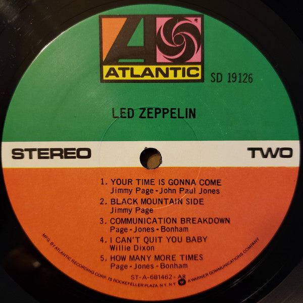 Led Zeppelin : Led Zeppelin (LP, Album, RE, AR )