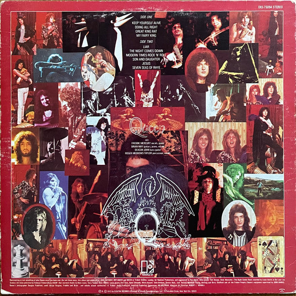 Queen : Queen (LP, Album, San)