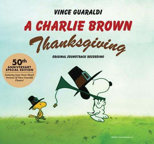 Vince Guaraldi Quintet : A Charlie Brown Thanksgiving (LP, S/Edition, 50t)