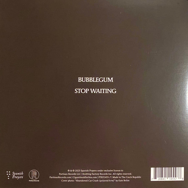 Cigarettes After Sex : Bubblegum (7", Single)