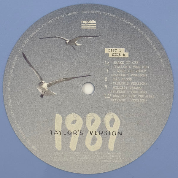 Taylor Swift : 1989 (Taylor's Version) (2xLP, Album, S/Edition, Blu)