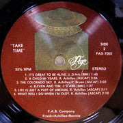 The F.A.B. Company : Take Time (LP, Album)