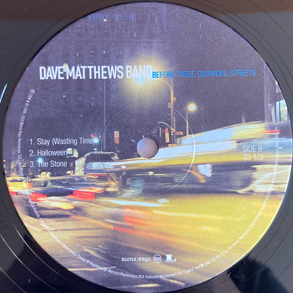 Dave Matthews Band : Before These Crowded Streets (2xLP, RE)