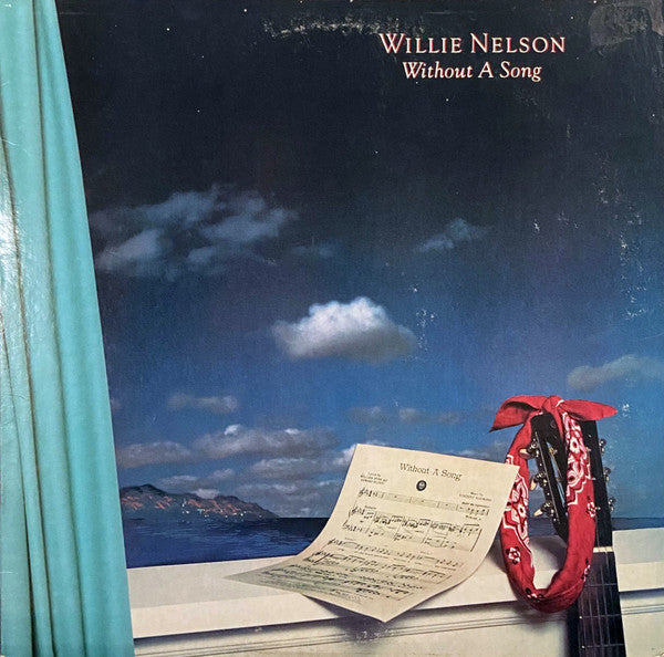 Willie Nelson : Without A Song (LP, Album, Pit)