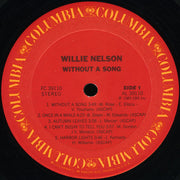 Willie Nelson : Without A Song (LP, Album, Pit)