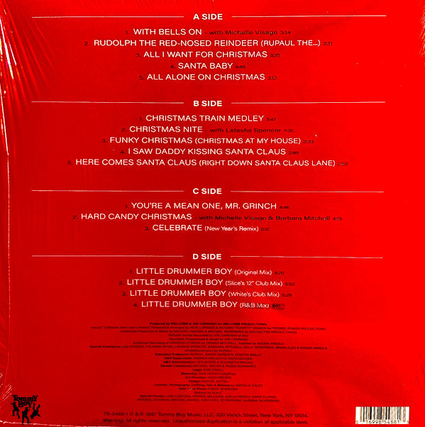 RuPaul : Ho Ho Ho (2xLP, Album, RM)