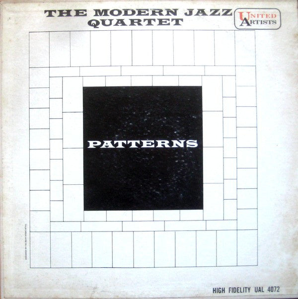 The Modern Jazz Quartet : Patterns (LP, Album, Mono, RE)
