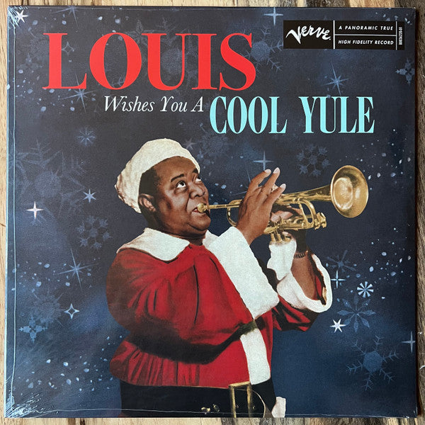 Louis Armstrong : Louis Wishes You A Cool Yule (LP, Ltd, Blu)