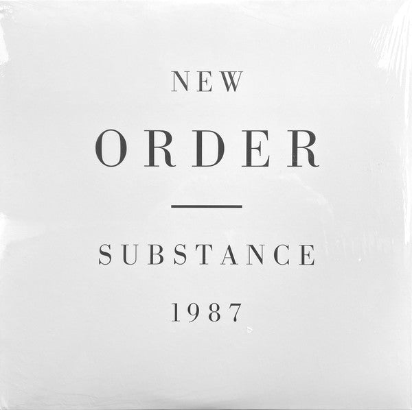New Order : Substance (2xLP, Comp, RE, RM, 180)
