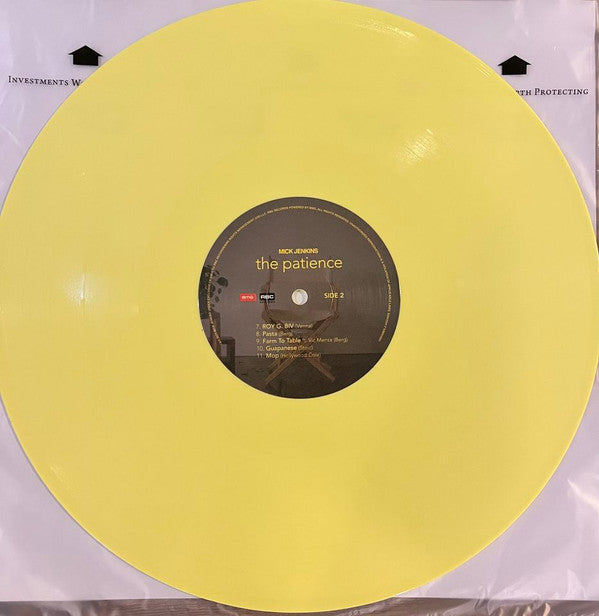Mick Jenkins : The Patience (LP, Album, Yel)