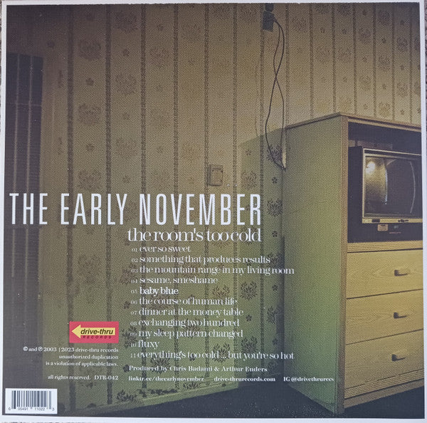 The Early November : The Room's Too Cold (LP, Album, RE, Cle)