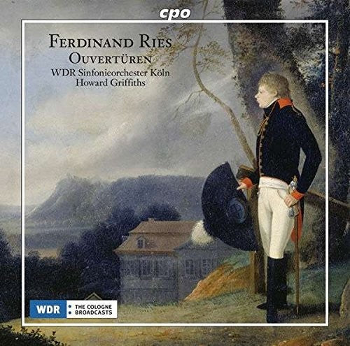 the album cover for Ries / Wdr Symphony Orchestra Cologne / Griffiths - Overtures