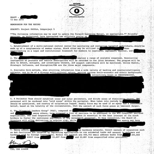 the album cover for Desaparecidos - Payola [Limited Edition Green LP]