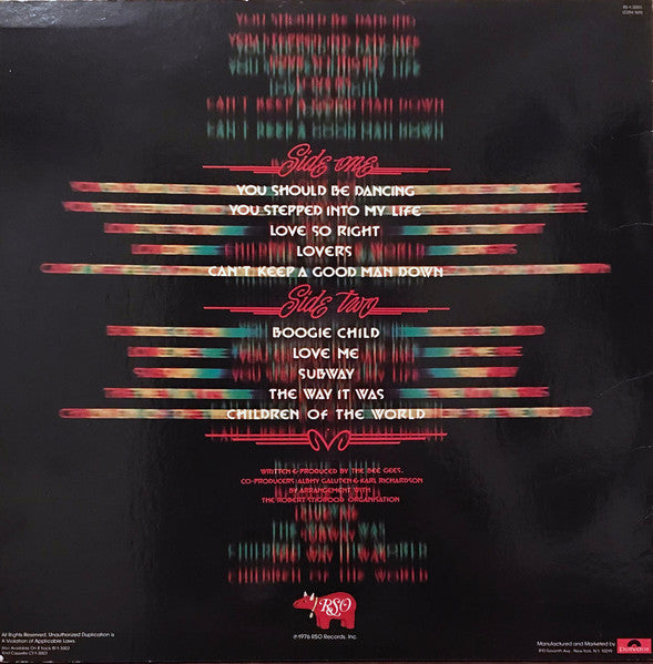 Bee Gees : Children Of The World (LP, Album, San)