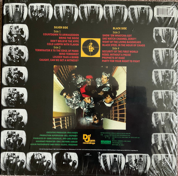 Public Enemy : It Takes A Nation Of Millions To Hold Us Back (2xLP, Album, RE, RM, 180)