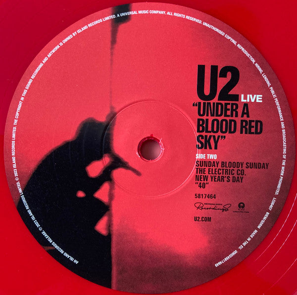U2 : Under A Blood Red Sky (LP, RSD, Ltd, RE, RM, 40t)
