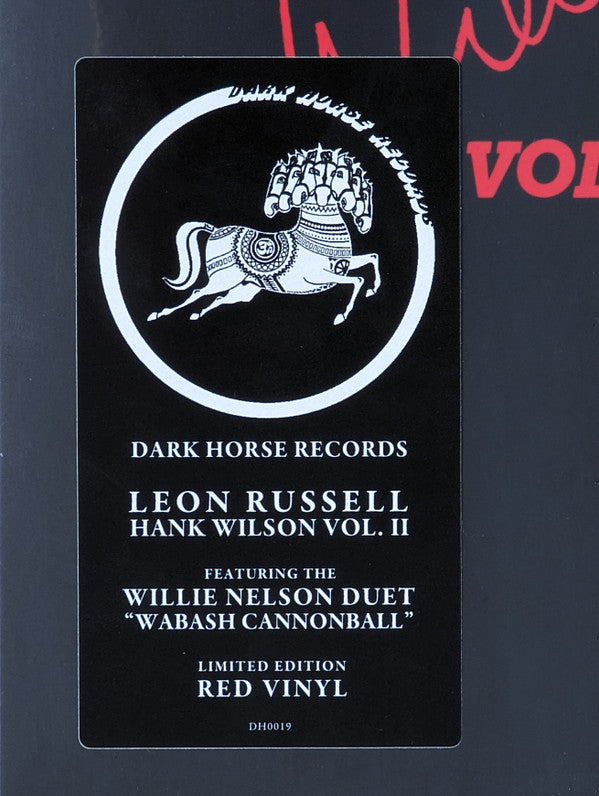 Leon Russell : Hank Wilson Vol. II (LP, Album, RSD, Ltd, Red)