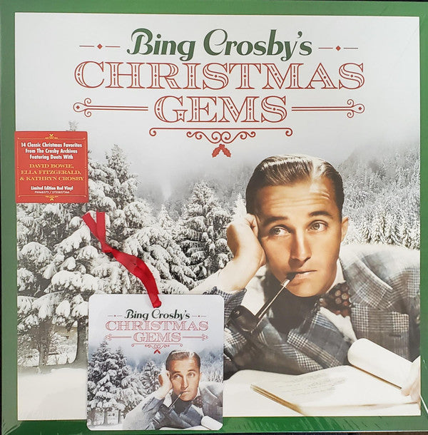 Bing Crosby : Bing Crosby's Christmas Gems (LP, Comp, Ltd, Red)
