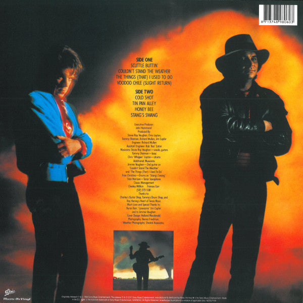 Stevie Ray Vaughan And Double Trouble* : Couldn't Stand The Weather (2xLP, Album, RE, 180)