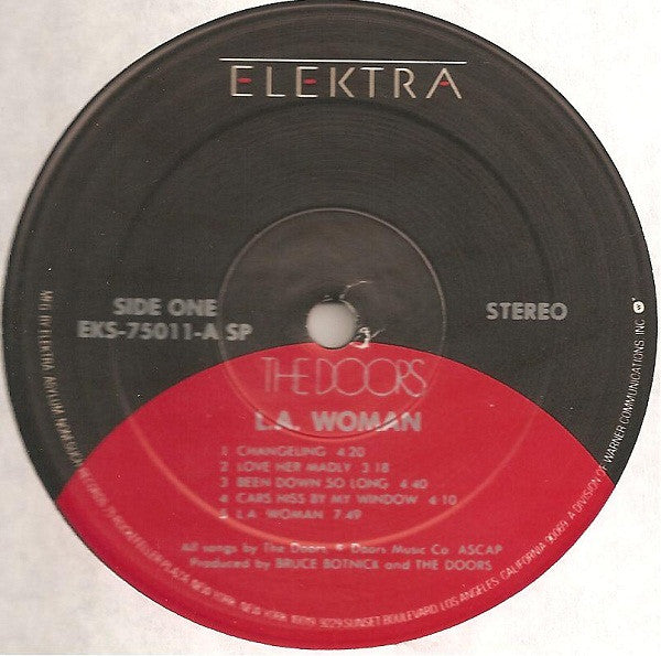 Doors* : L.A. Woman (LP, Album, RE, SRC)