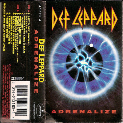 Def Leppard : Adrenalize (Cass, Album, CrO)