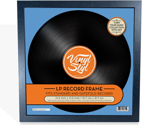 Vinyl Styl® 12 Inch Vinyl Record Display Frame - Wall Hanging (Black)