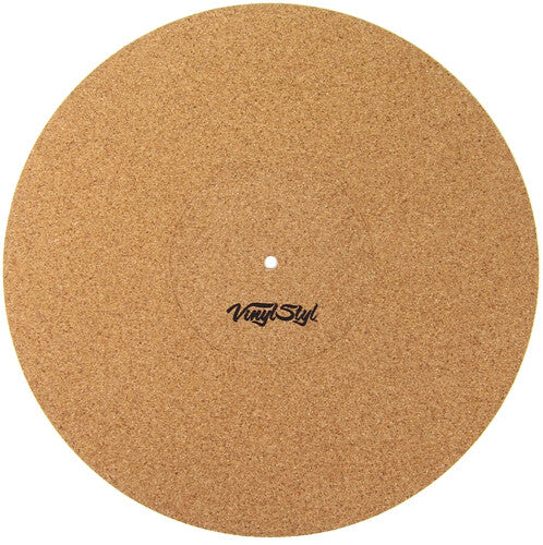 Vinyl Styl® 12 Inch Anti Static Cork Turntable Mat - Less Vibration - No Slip