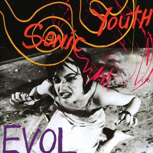 the album cover for Sonic Youth - Evol