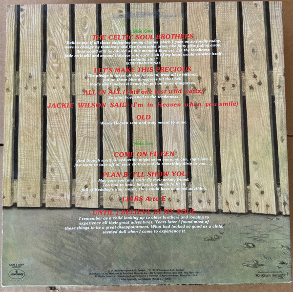 Kevin Rowland & Dexys Midnight Runners : Too-Rye-Ay (LP, Album, PRC)