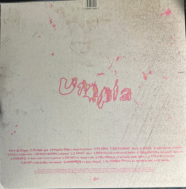 Travis Scott (2) : Utopia (2xLP, Album, RE, Ora)