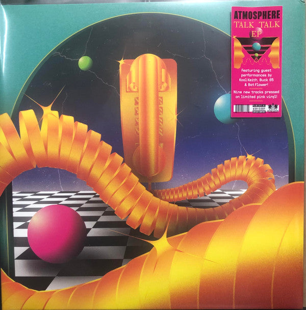 Atmosphere (2) : Talk Talk EP (12", EP, Ltd, Pin)