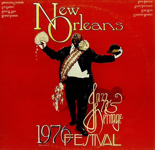 Various : New Orleans Jazz And Heritage Festival 1976 (2xLP, Album, Comp)
