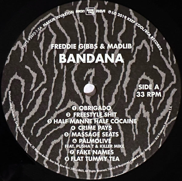 Freddie Gibbs, Madlib : Bandana (LP, Album, RE, RM)