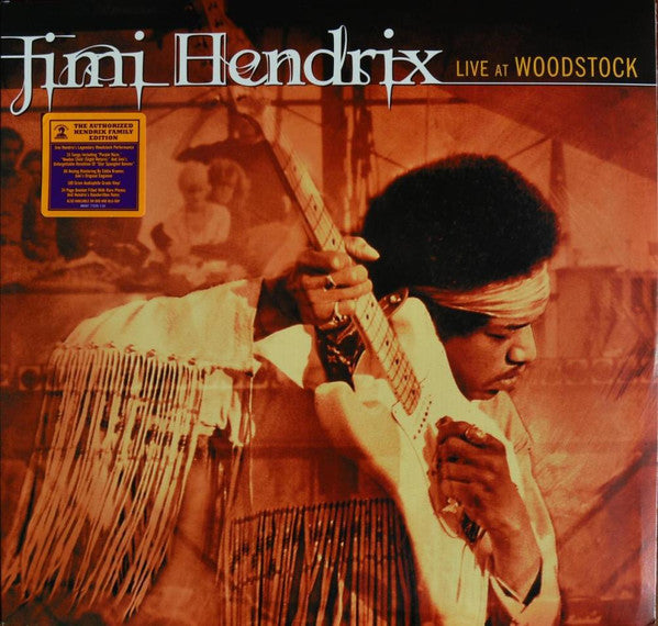 Jimi Hendrix : Live At Woodstock (3xLP, Album, RE)