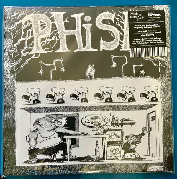 Phish : Junta (2xLP, RP, S/Edition, Flu + LP, S/Sided)