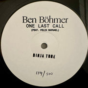Ben Böhmer Feat. Felix Raphael : One Last Call (12", Ltd, Num, W/Lbl)