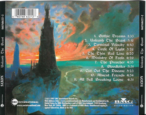 Saxon : Unleash The Beast (CD, Album)