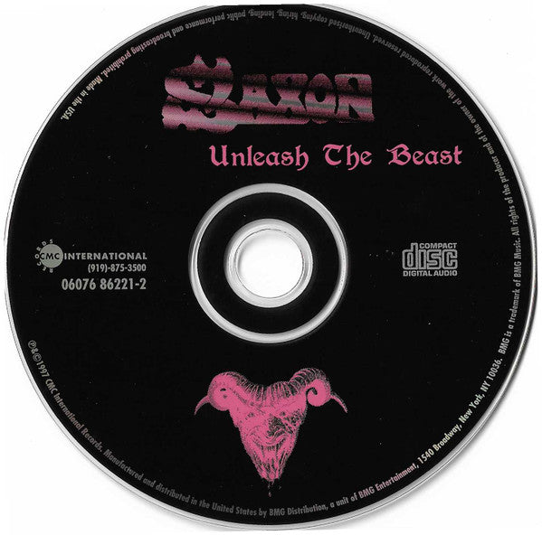 Saxon : Unleash The Beast (CD, Album)